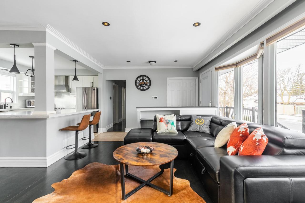 Luxury 3Br House With Bbq By Globalstay โตรอนโต ภายนอก รูปภาพ