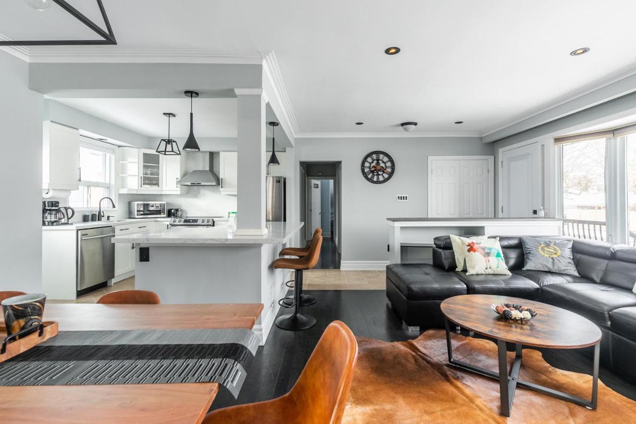 Luxury 3Br House With Bbq By Globalstay โตรอนโต ภายนอก รูปภาพ